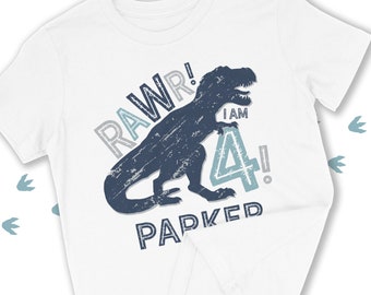 t-rex rawr birthday shirt dinosaur pick your dino birthday shirt for any age birthday dinosaur party shirt four year old dinosaur bday shirt
