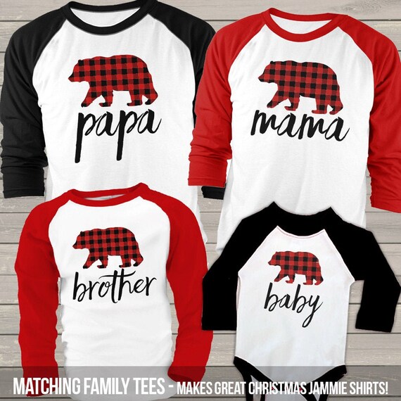 Brother Bear | Men Red Plaid Christmas Pajama Family Gift Brother Bear | Men Red Plaid Christmas Pajama Family Gift