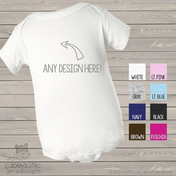 add a bodysuit or t-shirt to any sibling set or adult/kiddo listing
