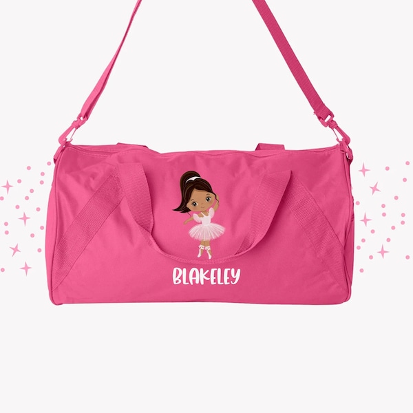 Dance tote bag | ballet tote drawstring duffle bag | ballerina girl tote bag birthday gift dtf-tote-001