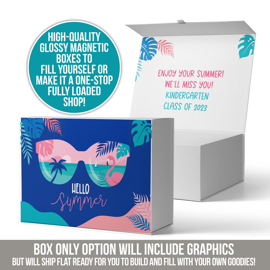 Teacher Thank You Gift | End of School Year Teacher Gift Box Only or ...