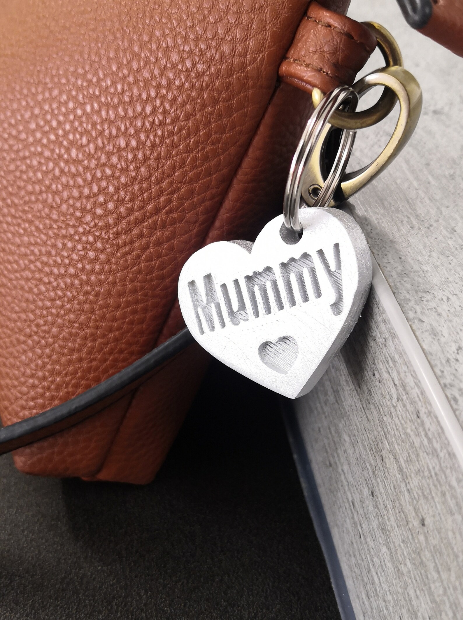 3D Printed Personalised Keyring / Bag Charm Perfect Mothers Etsy