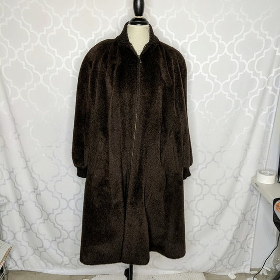 Vtg Agnona Neiman Marcus Alpaca Long Coat