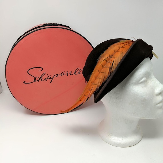 Vintage Elsa Schiaparelli Avant Garde Capulet Hat