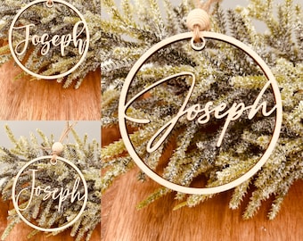 Personalized Christmas ornaments, Custom Christmas ornament with name, Christmas tree ornaments CHRISTMAS custom gift tags with name