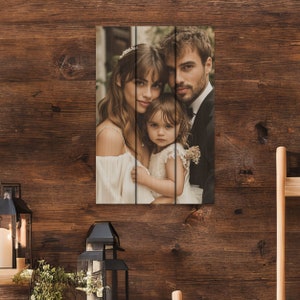 Mother's Day Gift, Personalized Gifts for Mom, Photo Print on Wood, Mother Gifts, Mothers Day Gift from Daughter, Mothers Day Gift from Son image 10