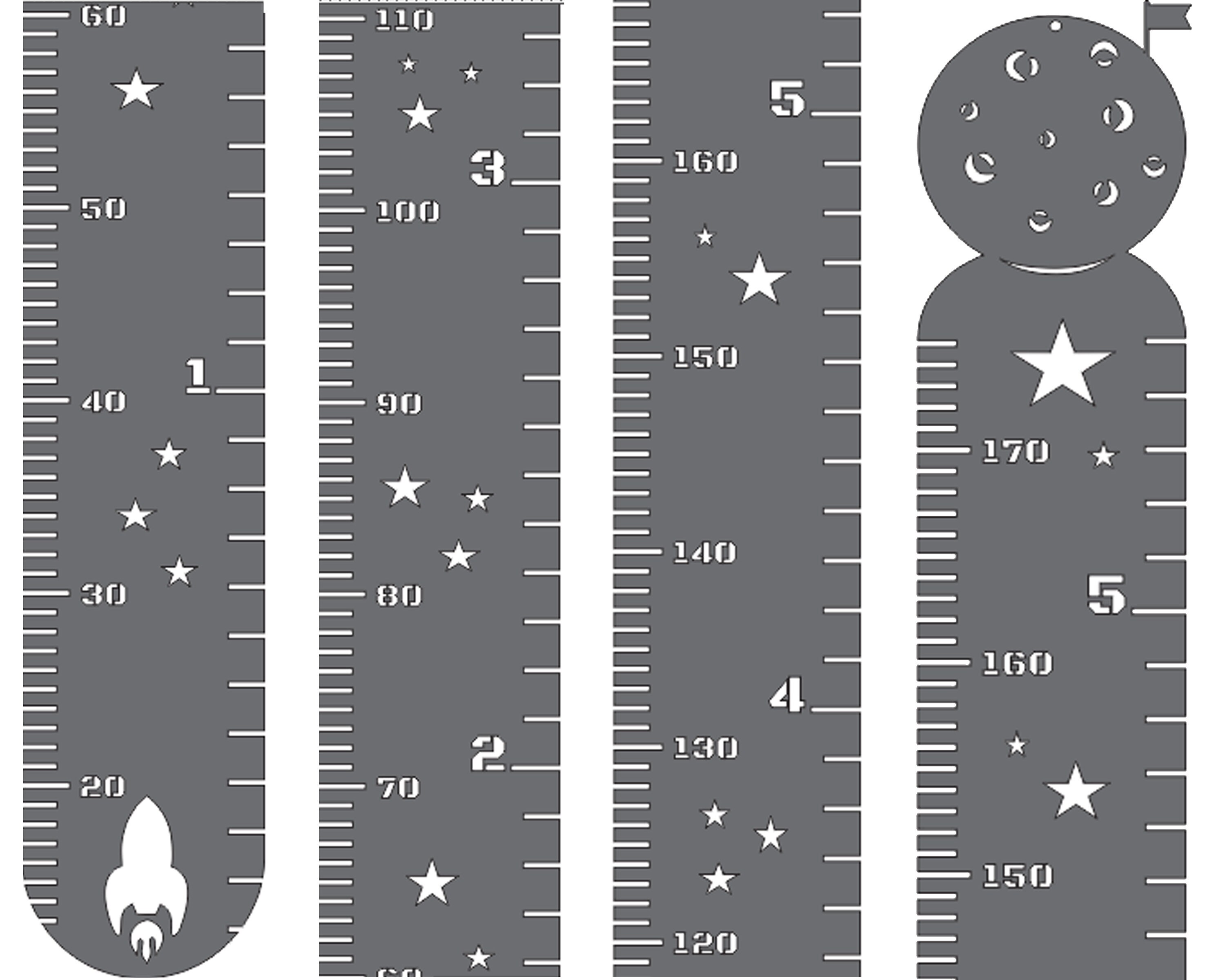 Growth Ruler Template Growth Chart Ruler Measuring Stick | Etsy