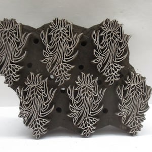 Antique Textile Block Stamp vintage unqiue motif pattern furniture home decor,Block,Apparel Fabric Wooden Art,Traditional Wooden Stamp