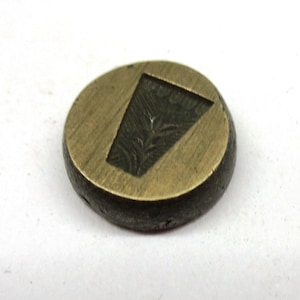 Unique small motif Vintage Indian Brass Bronze Jewelry Making tool ethnic Mould Stamp Dye Wax Seal unique DESIGN pendant pattern SMALL