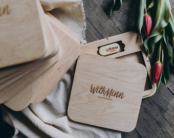 Wood box 4x6(10x15cm) box for prints | box for photos and usb | wedding box