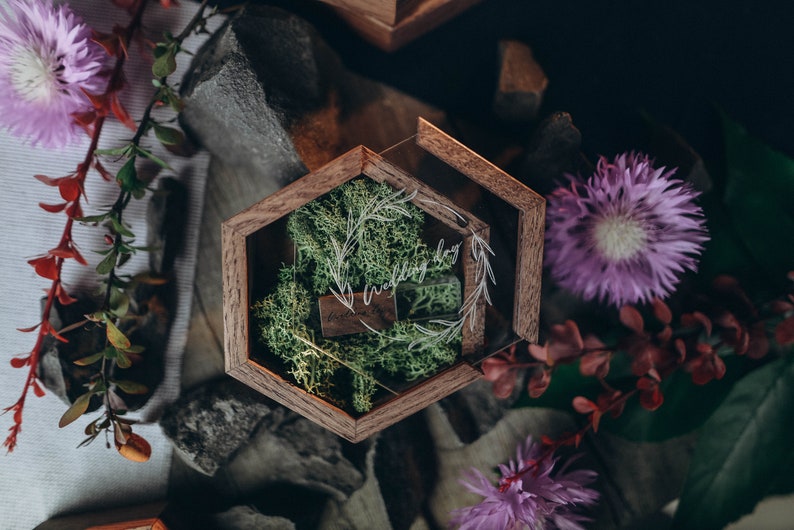 boîte USB en bois avec gravure boîte personnalisée USB 3.0 mariage image 7