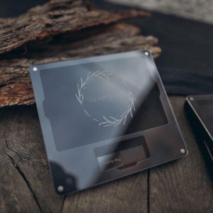 houten doos voor foto en usb 13x18 | 5x7 personalisatiedoos