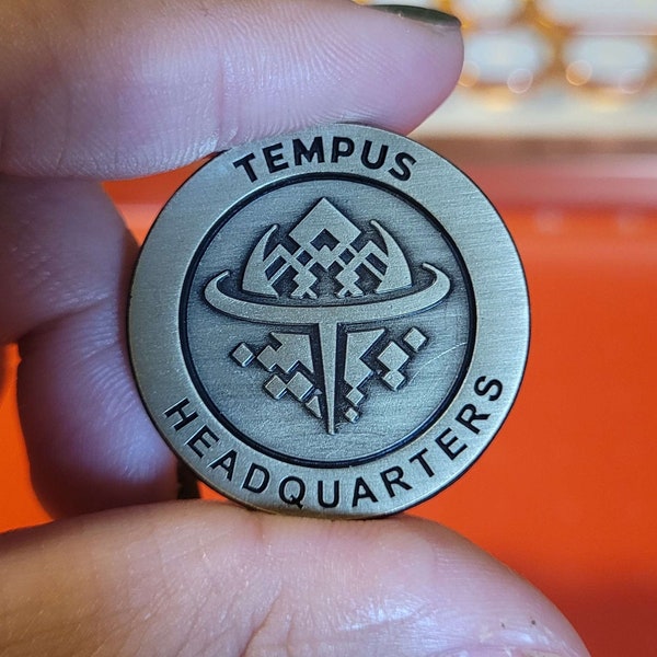 Holostars Guild Tempus Headquarters Badge [FLAT VERSION]