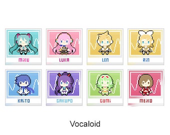 Vocaloid Snap Keychain