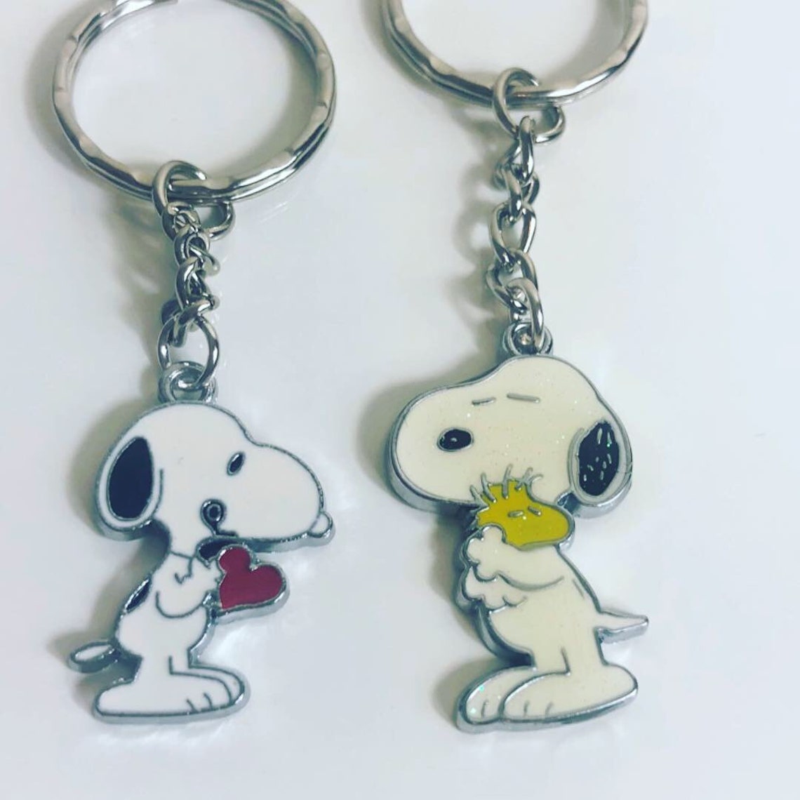 Snoopy Keyring Super Cute Keychain Unique Gift Love Etsy UK