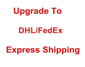 Fast shipping,FedEx/ DHL Express shipping time 3-5 Working days