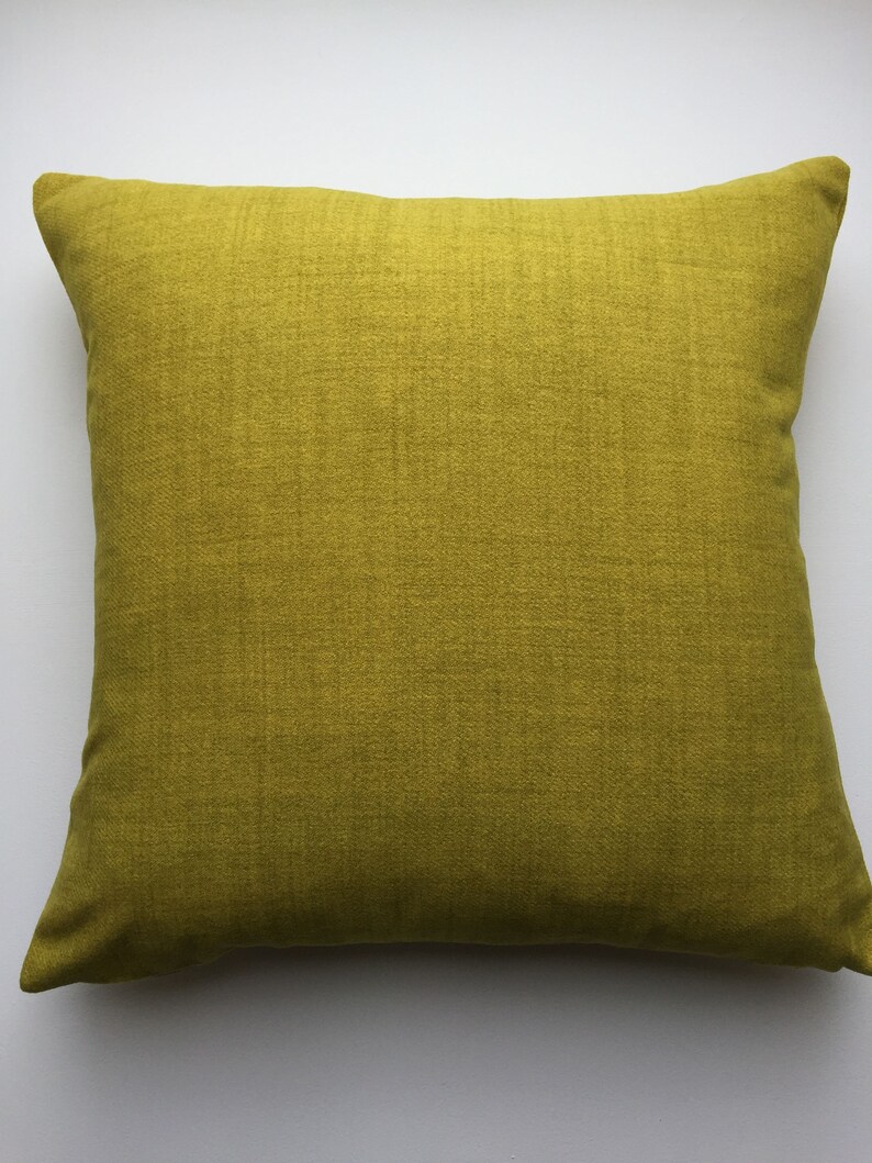 Cushion Cover In Iliv Highland Lime Green 18 Square Etsy