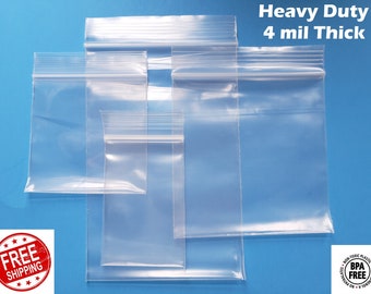 mini plastic zip lock bags