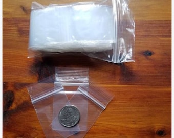 100 Pezzi Sacchetti Richiudibili Trasparente Con Richiudibile Per Imballaggio E Buste Plastiche Zip Alimentari