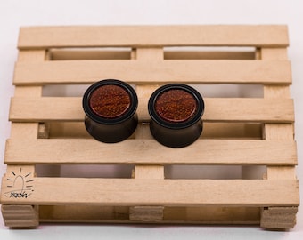 Black Ear Gauges: Organic Double Flare Plugs 10mm - 50mm
