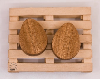 Organic plugs, Teardrop plugs from Padauk wood, wooden plugs, dropshaped ear plugs, dropshaped gauges, teardrop gauges, 18mm, 22mm,34mm,40mm