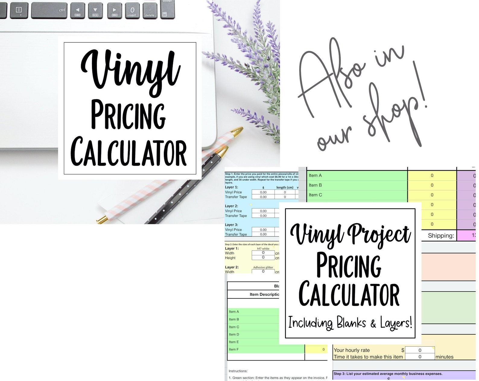 Sublimation Printing Pricing Calculator for Small Businesses Etsy