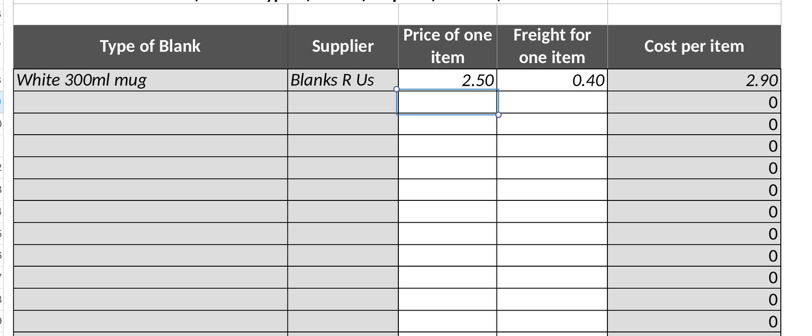 Sublimation Printing Pricing Calculator for Small Businesses Etsy