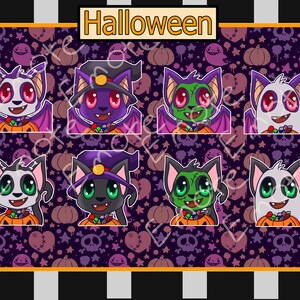 Halloween Emotes  for Twitch & Discord