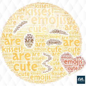 Kiss Emoji SVG, Kiss Emoji PNG, Kiss Emoji JPG , Kiss Emoji Clipart, Vector, cutting file circuit, T-shirt Kiss Emoji Cute Jpg Png