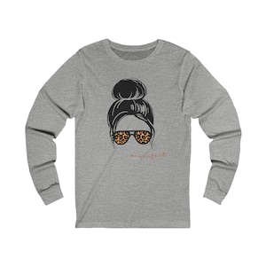 Manifestiert Langarm-T-Shirt