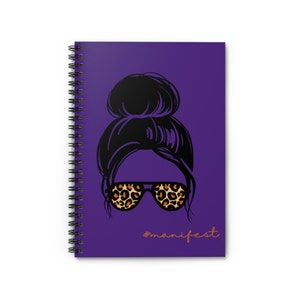 Manifest Spiral Notebook - Ruled Line