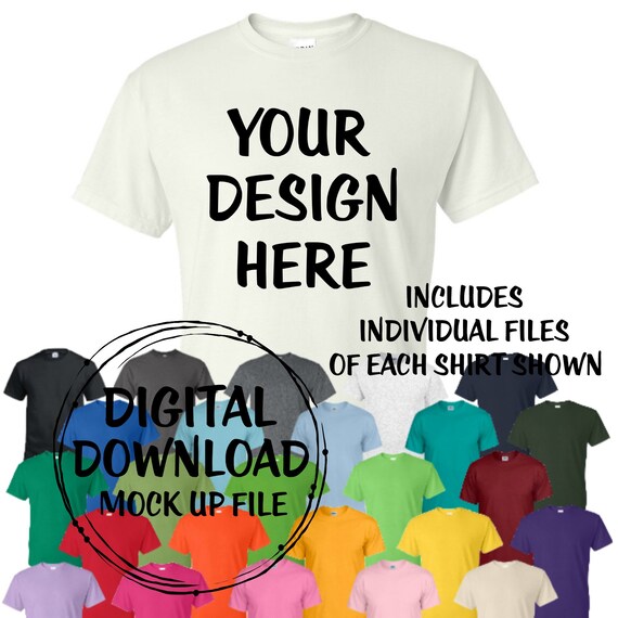 Download Gildan Mock Up 8000 Mockup T-Shirt Mockup - Magazine Advert Mockup Psd Free | All Free Mockups