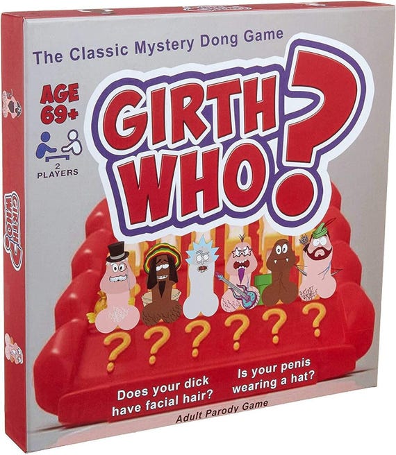 Girth Who? Adult Party Game | Funny Bachelorette Bridal Shower