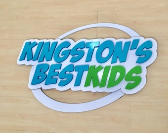 Custom Cutout 3D Layered Logo, Office Sign, Layered Logo, Boutique 3D Sign, Custom Logo Sign, Office Wall Art, 3DLogo