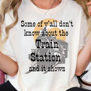 Yellowstone Ranch Shirt Dutton Train Station Merchandise Western TV Show Apparel Ranch Theme Country Lifestyle Rugged Comfort Wear Unisex Garment Dyed Heavyweight Cotton Tee Relaxed Fit Crew Neck Fan Gift Premium Quality Design Collection
