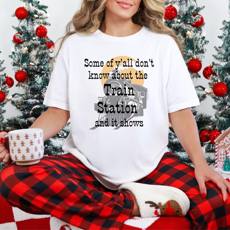 Western TV Show Apparel Yellowstone Ranch Shirt Dutton Train Station Design Country Lifestyle Collection Rugged Comfort Wear Unisex Garment Dyed Heavyweight Cotton Tee Relaxed Fit Crew Neck Premium Quality Construction Fan Gift Montana