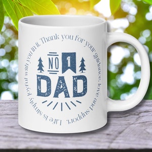 Best Dad Ever Large Coffee Mug Dad Gift Idea Fathers Day Mug Daddy We Love You Cup Gift For Fathers Day