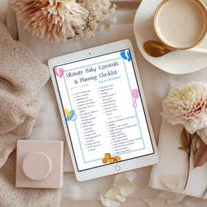 Baby Registry Guide Digital Download Newborn Checklist Printable Pregnancy Planner Essential List Complete Infant Necessity Organizer Expectant Parent Resource New Mom Helper Shopping Guide Nursery Preparation Tool First Time Parent Gift