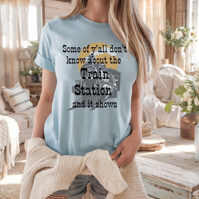 Fan Gift Collection Yellowstone Ranch Shirt Dutton Train Station Merchandise Western TV Show Apparel Country Lifestyle Theme Rugged Comfort Wear Unisex Garment Dyed Heavyweight Cotton Tee Relaxed Fit Crew Neck Premium Quality Design