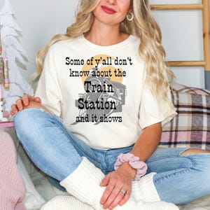 Western TV Show Apparel Yellowstone Ranch Shirt Dutton Train Station Design Country Lifestyle Collection Rugged Comfort Wear Unisex Garment Dyed Heavyweight Cotton Tee Relaxed Fit Crew Neck Premium Quality Construction Fan Gift Montana
