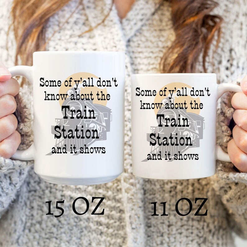 Yellowstone Coffee Mug Dutton Ranch Theme Train Station Reference TV Show Merchandise Fan Collectible Item Ceramic Cup Large Size Options Morning Coffee Essential Western Design Style Funny Quote Microwave Safe Dishwasher Friendly Durable