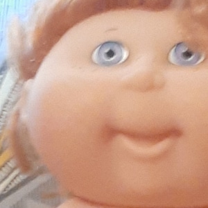 Cabbage Patch Kid, Red hair, Curly hair, 1991 plastic body