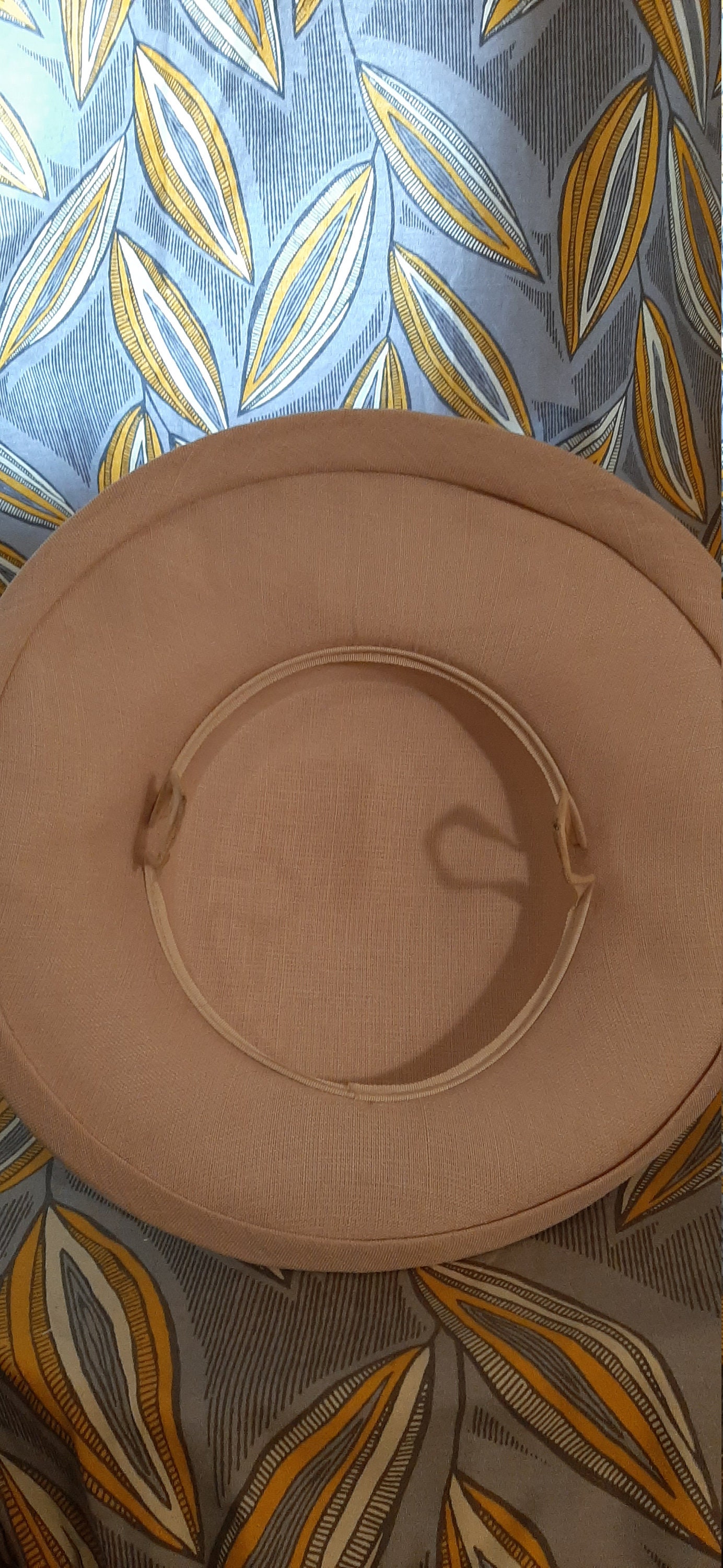 Vintage Cream Linen Hat: 1950s Bow Fascinator - Etsy