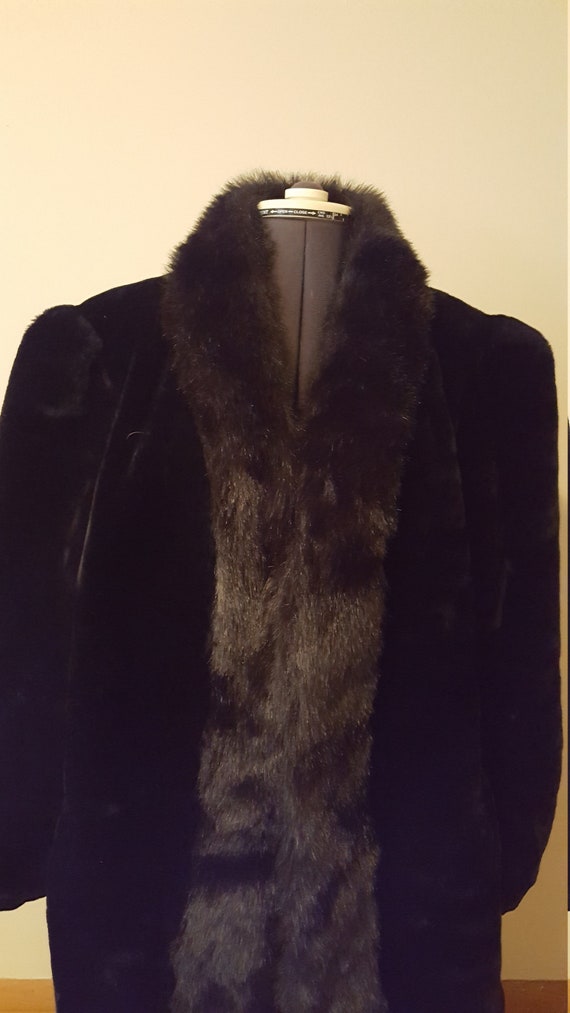 Jordache Faux Fur 1980 Jacket