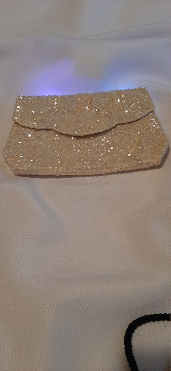 1950s Beaded Purse, Beaded Evening Purse