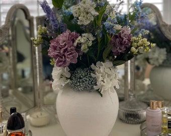 Blue blooms bouquet