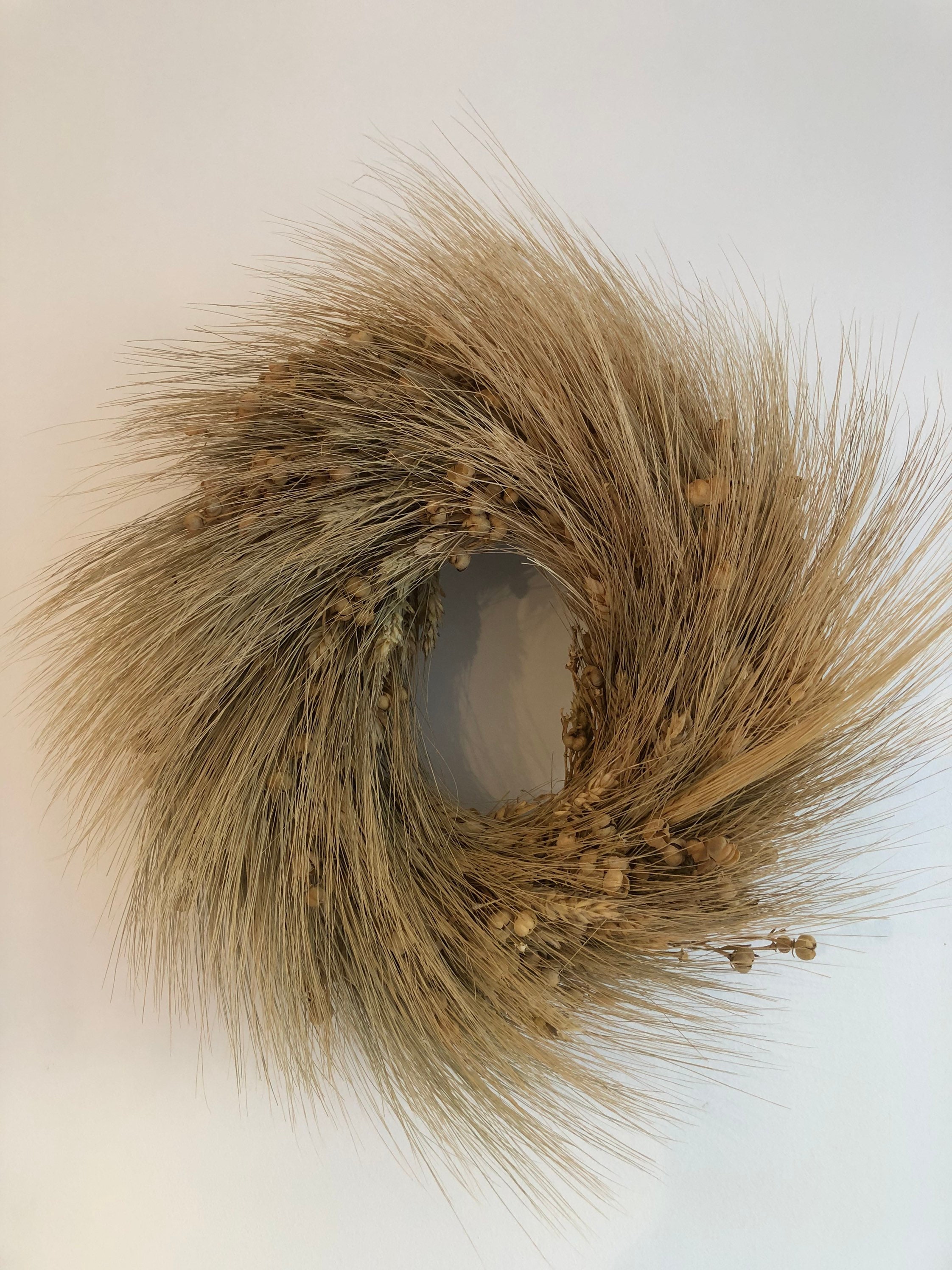 Pampas wreath 30cm Etsy