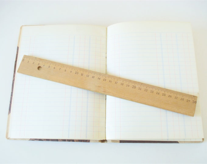 Vintage Wooden Ruler-school Ruler- Drawing Ruler- Handicraft Ruler ...