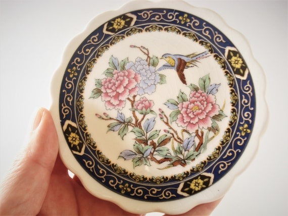 2 Vintage Japanese Small Ceramic Dishes-Oriental … - image 3