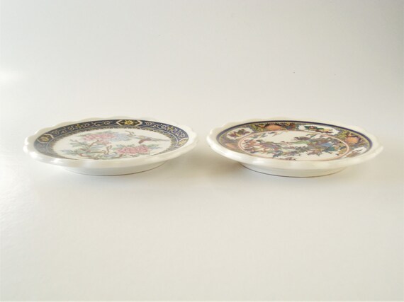 2 Vintage Japanese Small Ceramic Dishes-Oriental … - image 5